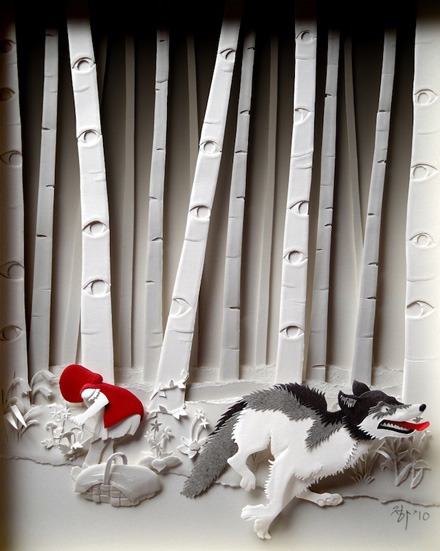 Exquisite paper carving 